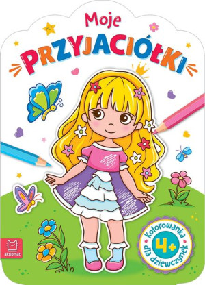 Kolorowanka Dla Dziewczynek Moje Przyjaciółki