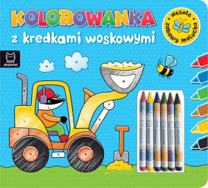 Kolorowanka Z Kredkami Woskowymi Wesołe Zabawy Mal