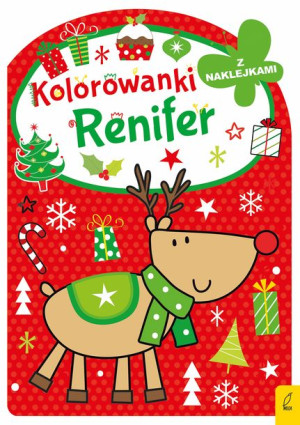 Kolorowanka Z Wykrojnikiem Renifer Książka Wilga