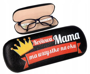ETUI POKROWIEC OKULARY Dzień Matki Mamy Ojca Taty
