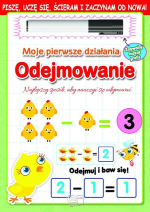 Moje Pierwsze Działania Odejmowanie Książka Arti