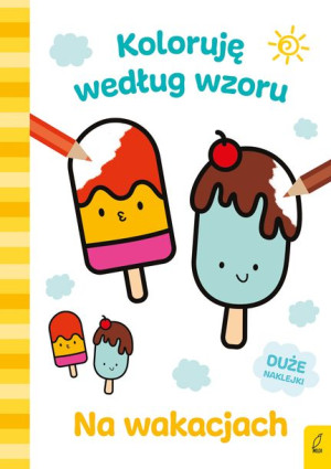 Na Wakacjach Koloruję Według Wzoru Książka Wilga