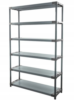 Regał magazynowy plastikowy Jupiter-6 222x140x46