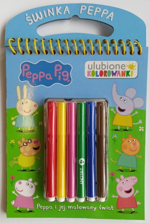 Peppa Pig Ulubione Kolorowanki Cz 1 Peppa I Jej Ma