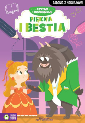 Piękna I Bestia Czytam I Rozwiązuję Książka