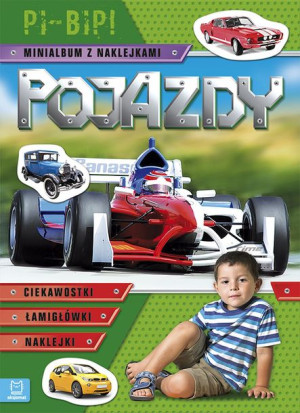 Pojazdy Pi Bip Minialbum Z Naklejkami Zielone