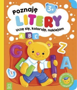 Poznaję Litery Uczę Się Koloruję Naklejam 3