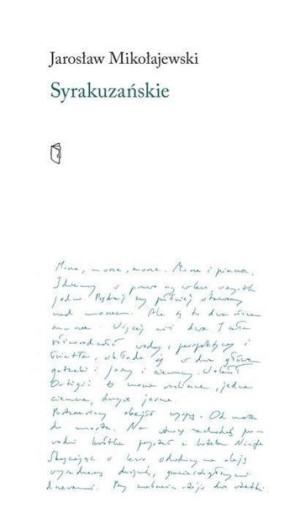 Syrakuzanskie Mikołajewski Jarosław Książka