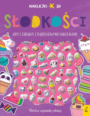 Słodkości Wypukłe Naklejki Opracowanie Zbiorowe