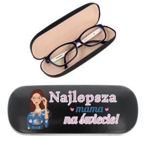 ETUI POKROWIEC OKULARY NADRUK na Dzień Matki Mamy