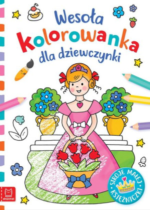 Wesoła Kolorowanka Dla Dziewczynki Stroje Małej
