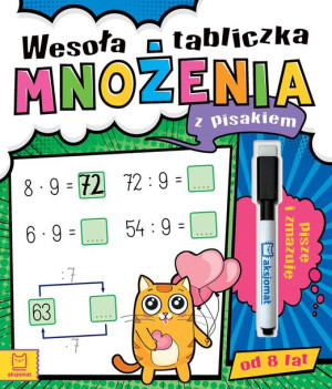 Wesoła Tabliczka Mnożenia Z Pisakiem Piszę I Zmazu