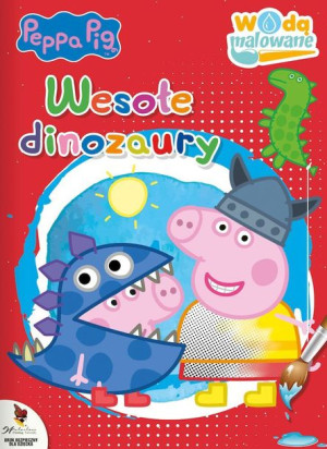 Wesołe Dinozaury Wodą Malowane Świnka Peppa