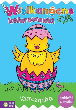 Wielkanocne Kolorowanki Kurczątka Książka