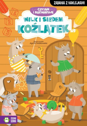 Wilk I Siedem Koźlątek Czytam I Rozwiązuję Książka