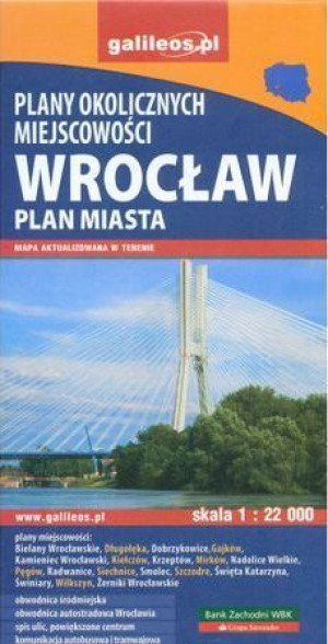Wrocław Plan Miasta Plany Okolicznych Miejscowości