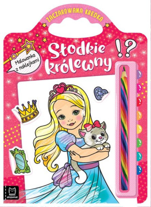 Zaczarowana Kredka Słodkie Królewny Malowanka Z