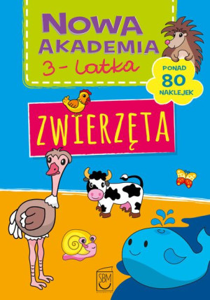 Zwierzęta Nowa Akademia 3 Latka Książka Sbm