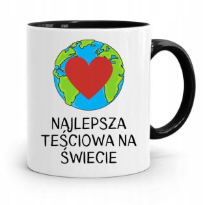 Kubek Czarny Dla Teściowej Najlepsza Na Świecie