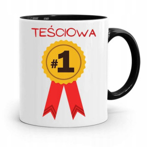 Kubek Czarny Dla Teściowej Teściowa Numer Jeden