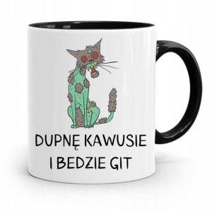 Kubek Czarny Dla Weterynarza Kawusie I Bedzie Git