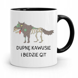 Kubek Czarny Dla Weterynarza Kawusie I Bedzie Git