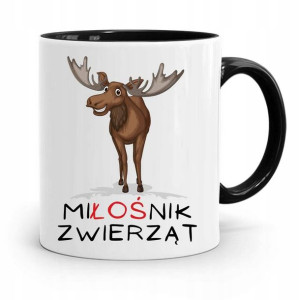 Kubek Czarny Dla Weterynarza Miłośnik Zwierząt