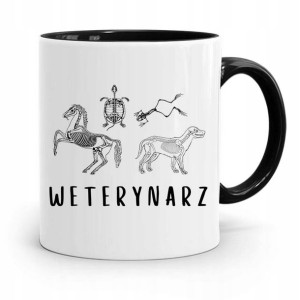 Kubek Czarny Dla Weterynarza Najlepszy Weterynarz