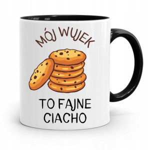 Kubek Czarny Dla Wujka Mój Wujek To Fajne Ciacho