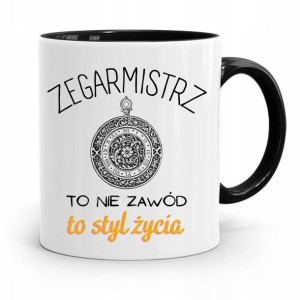 Kubek Czarny Dla Zegarmistrza To Styl Życia