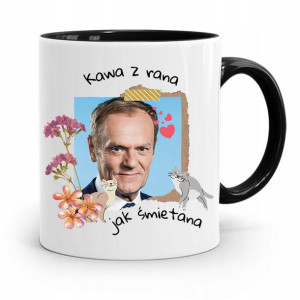 Kubek Czarny Donald Tusk Po Platforma Prezent