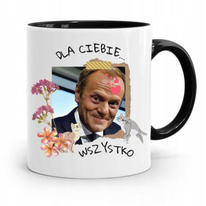 Kubek Czarny Donald Tusk Po Platforma Prezent