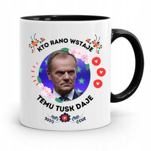 Kubek Czarny Donald Tusk Po Platforma Prezent