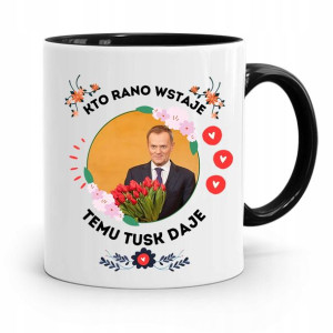 Kubek Czarny Donald Tusk Po Platforma Prezent