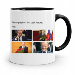 Kubek Czarny Donald Tusk Po Platforma Prezent
