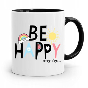Kubek Czarny Dzień Dziecka Dla Córki Syna Be Happy