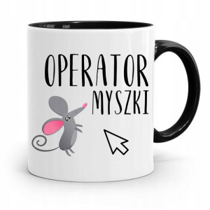 Kubek Czarny Informatyka Programisty Operator