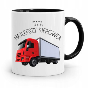 Kubek Czarny Na Dzień Ojca Najlepszy Kierowca