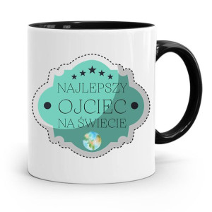 Kubek Czarny Na Dzień Ojca Najlepszy Ojciec