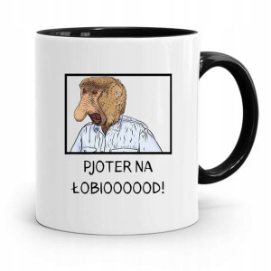 Kubek Czarny Nosacz Janusz Pjoter Na Łobioood