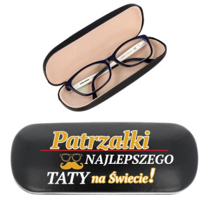 ETUI POKROWIEC OKULARY NADRUK na Dzień Matki Ojca