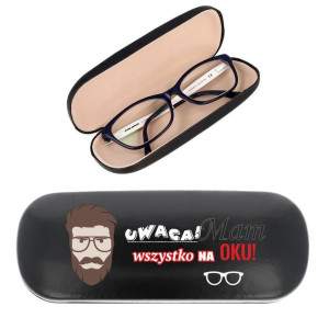 ETUI POKROWIEC OKULARY NADRUK na Dzień Matki Ojca