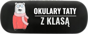 ETUI POKROWIEC OKULARY NADRUK na Dzień Matki Ojca