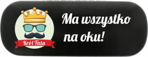 ETUI POKROWIEC OKULARY NADRUK na Dzień Matki Ojca