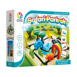 SAFARI PARK JR. gra logiczna 60 ZADAŃ Smart Games 3+