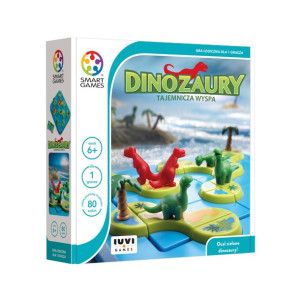 DINOZAURY Tajemnicza Wyspa gra logiczna SMART GAMES
