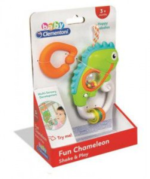 Clementoni 17363 Interaktywna Grzechotka Kameleon