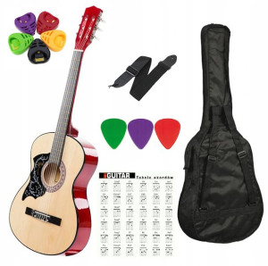 Gitara klasyczna 3/4 dla początkujących - naturalna