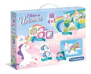 Clementoni 18035 Edukit 4w1 Jednorożec