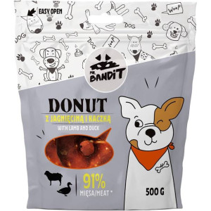 Mr Bandit - Donut - Z jagnięciną i kaczką 500g
